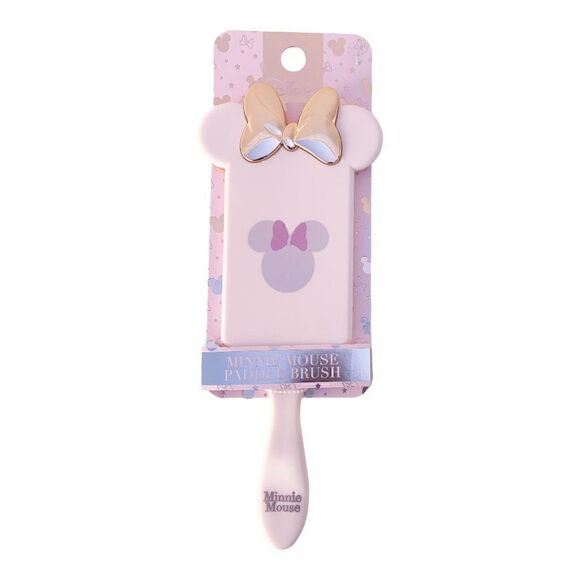 Disney Womens Multicolor Minnie Mouse Rubber Handled Paddle Hair Brush One Size - Picture 3 of 13